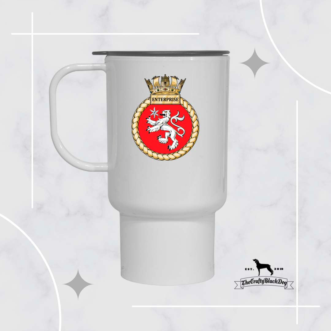 HMS Enterprise - Travel Mug