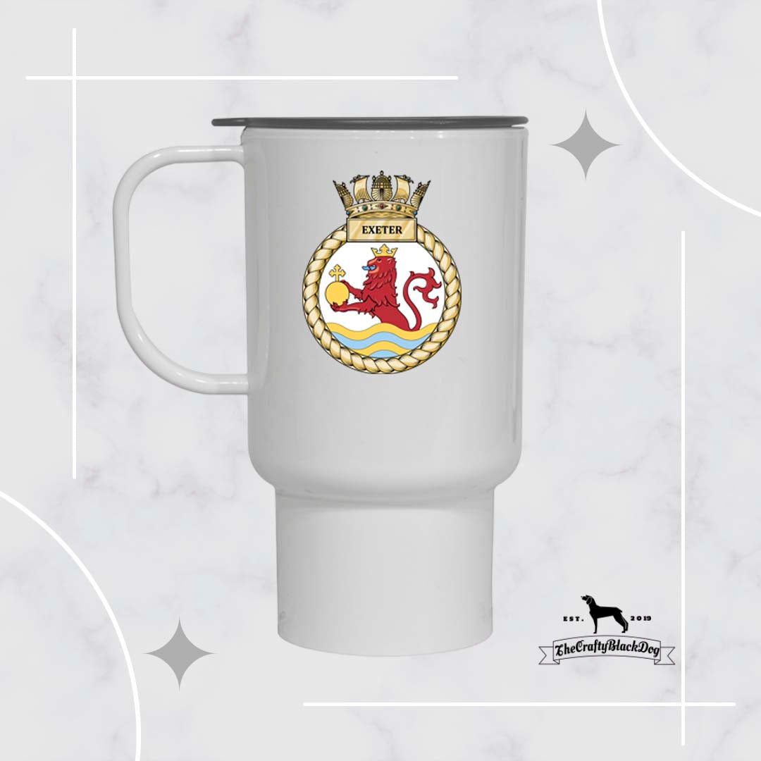 HMS Exeter - Travel Mug