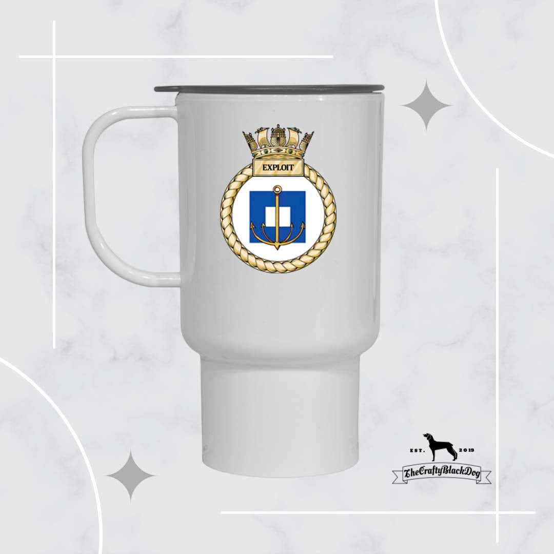 HMS Exploit - Travel Mug