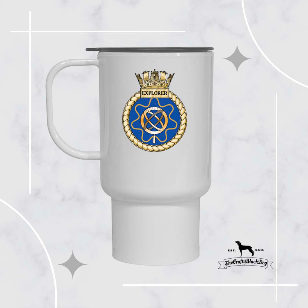 HMS Explorer - Travel Mug