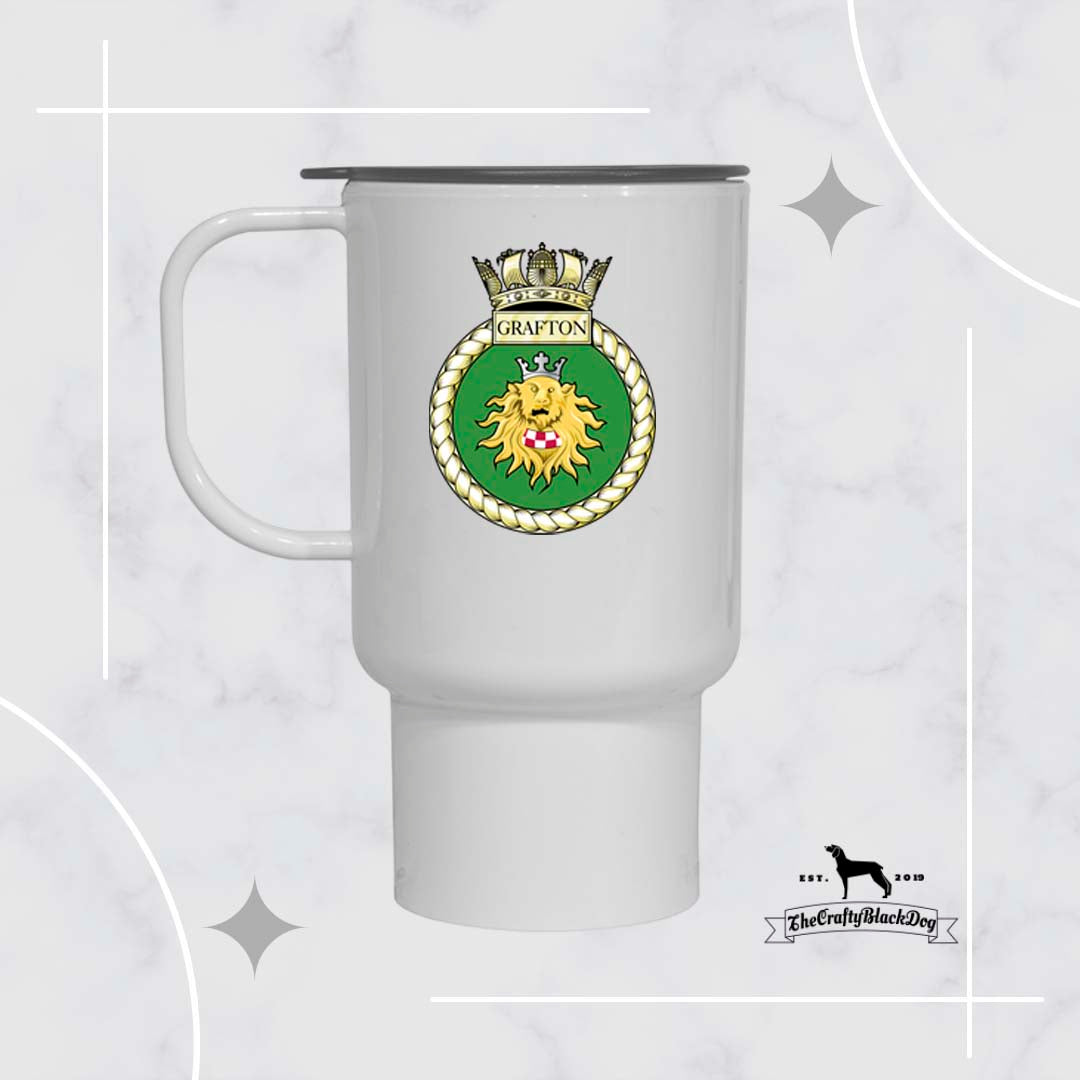 HMS Grafton - Travel Mug