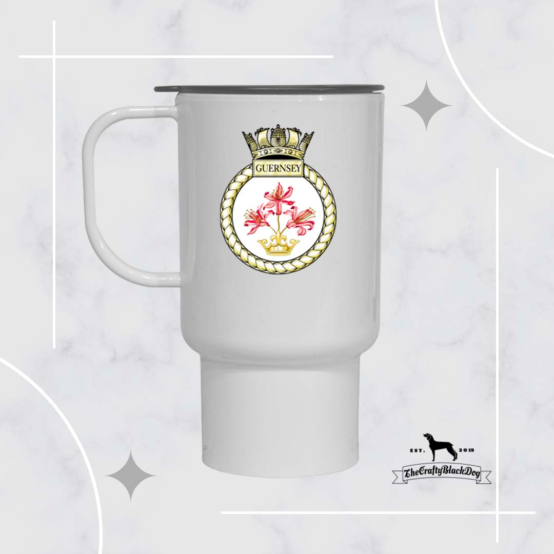 HMS Guernsey - Travel Mug