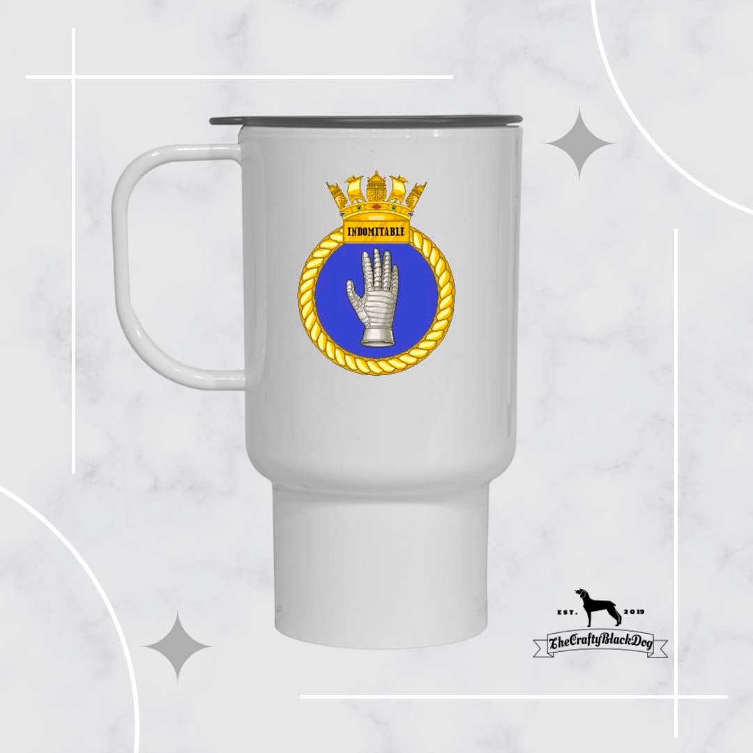 HMS Indomitable - Travel Mug