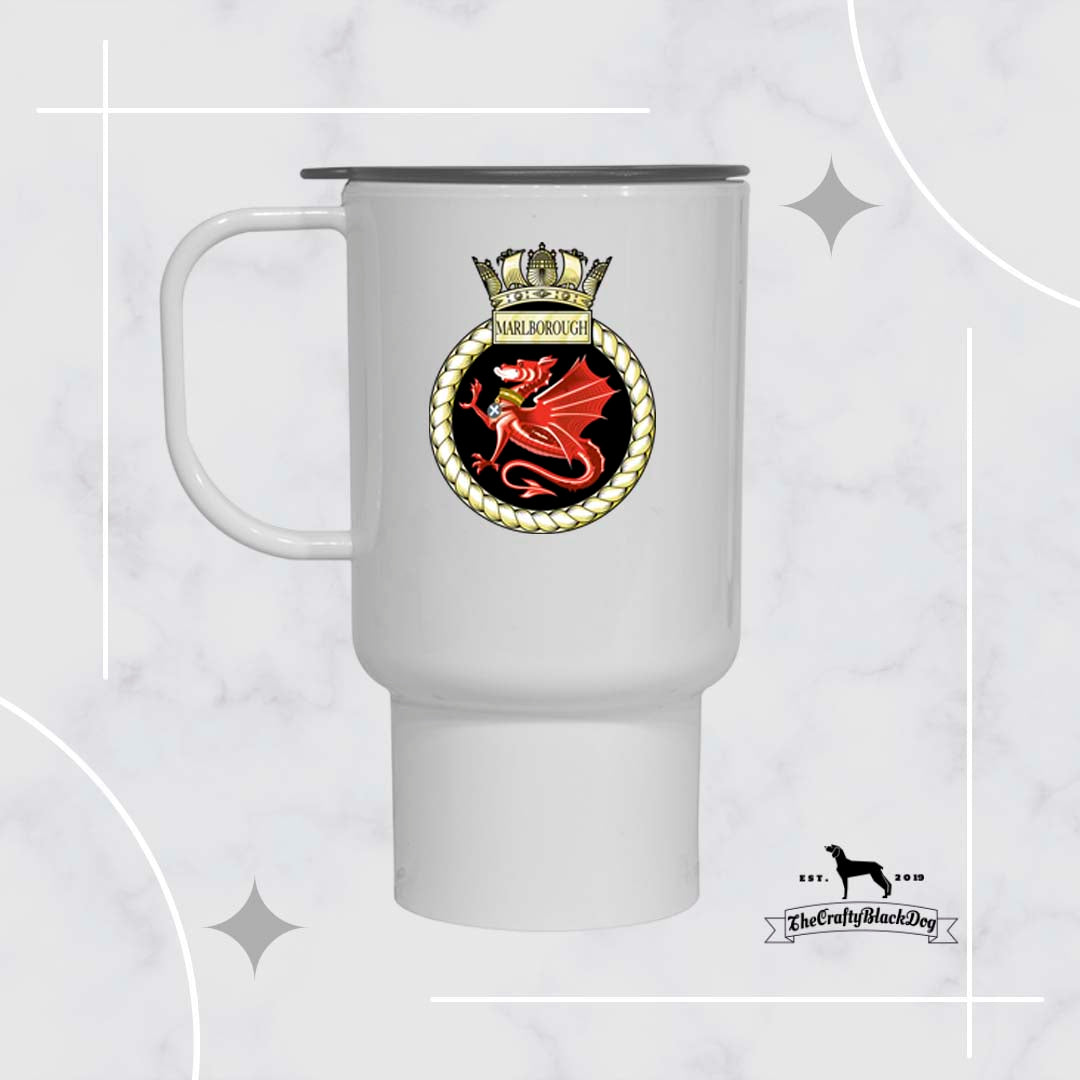 HMS Marlborough - Travel Mug