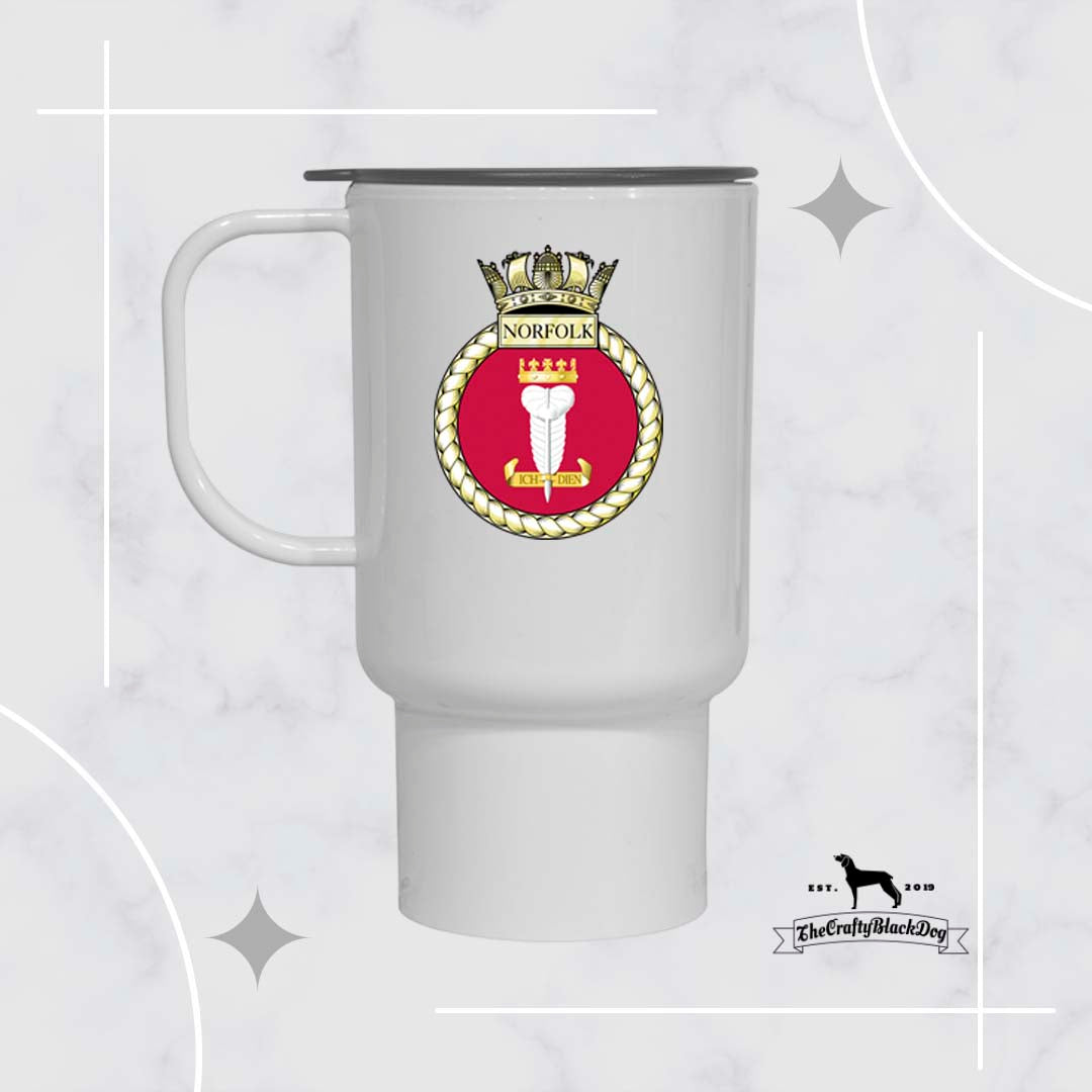 HMS Norfolk - Travel Mug