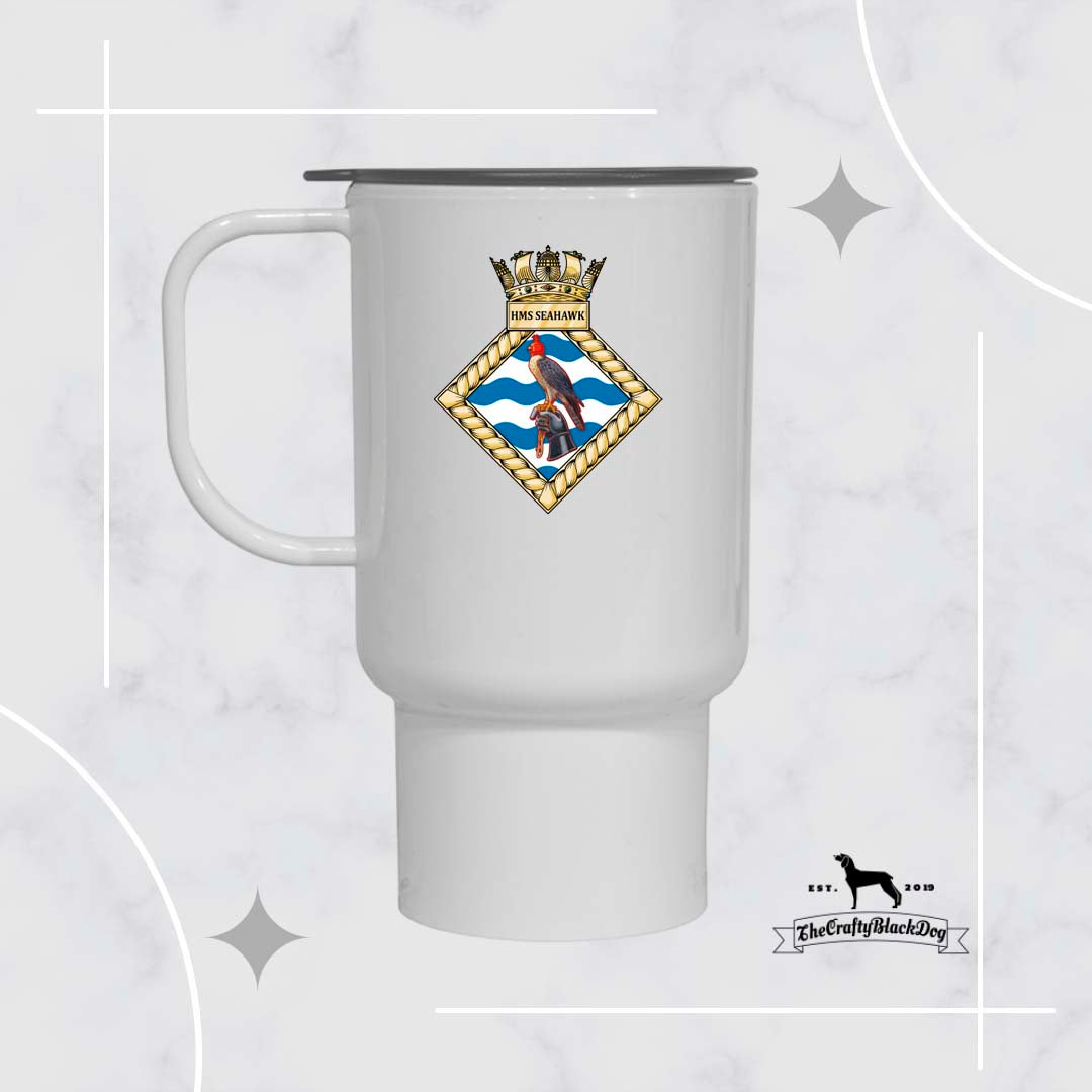 HMS Seahawk - Travel Mug