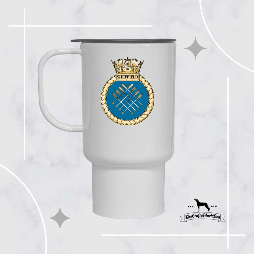 HMS Sheffield - Travel Mug