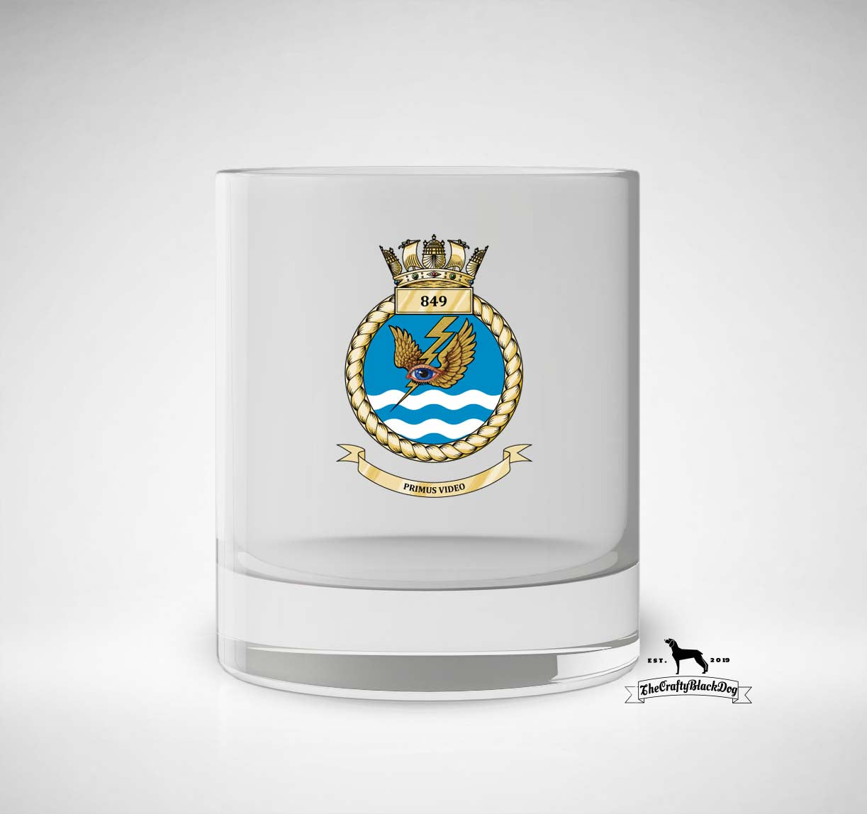 849 Naval Air Squadron- Whiskey/Spirit Glass