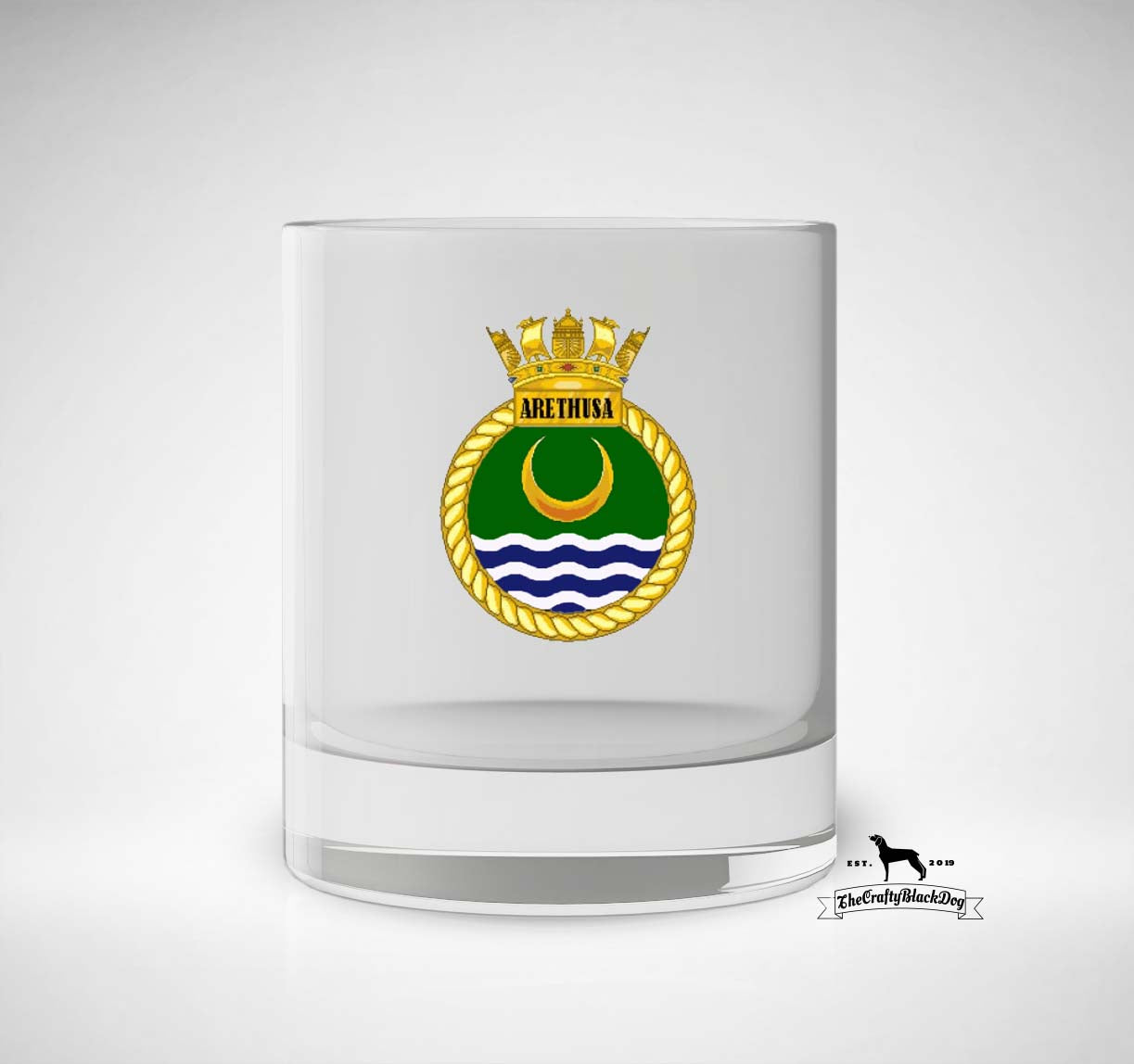 HMS Arethusa - Whiskey/Spirit Glass