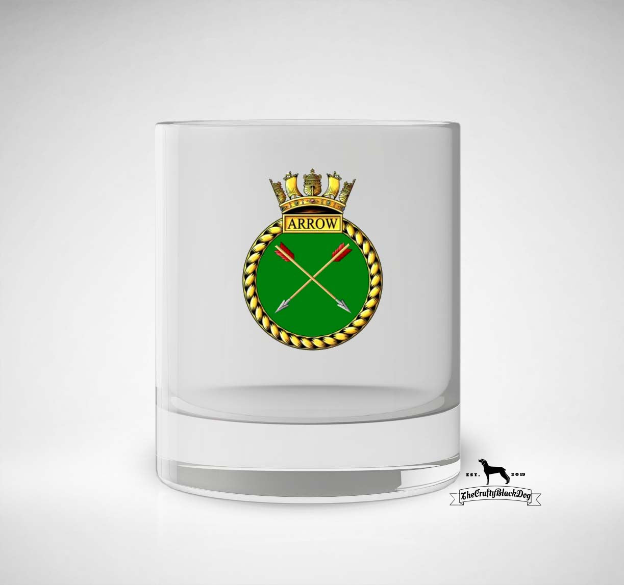 HMS Arrow - Whiskey/Spirit Glass