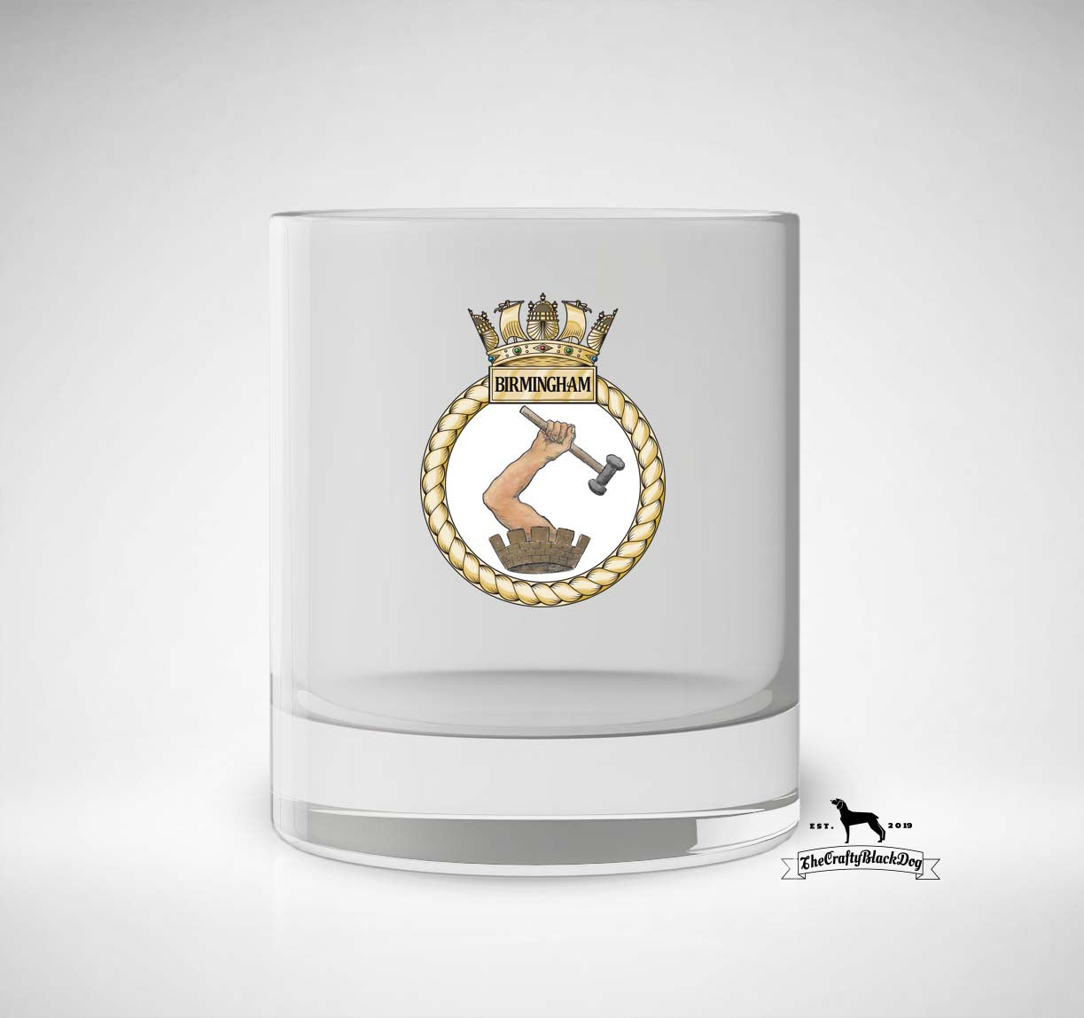 HMS Birmingham - Whiskey/Spirit Glass