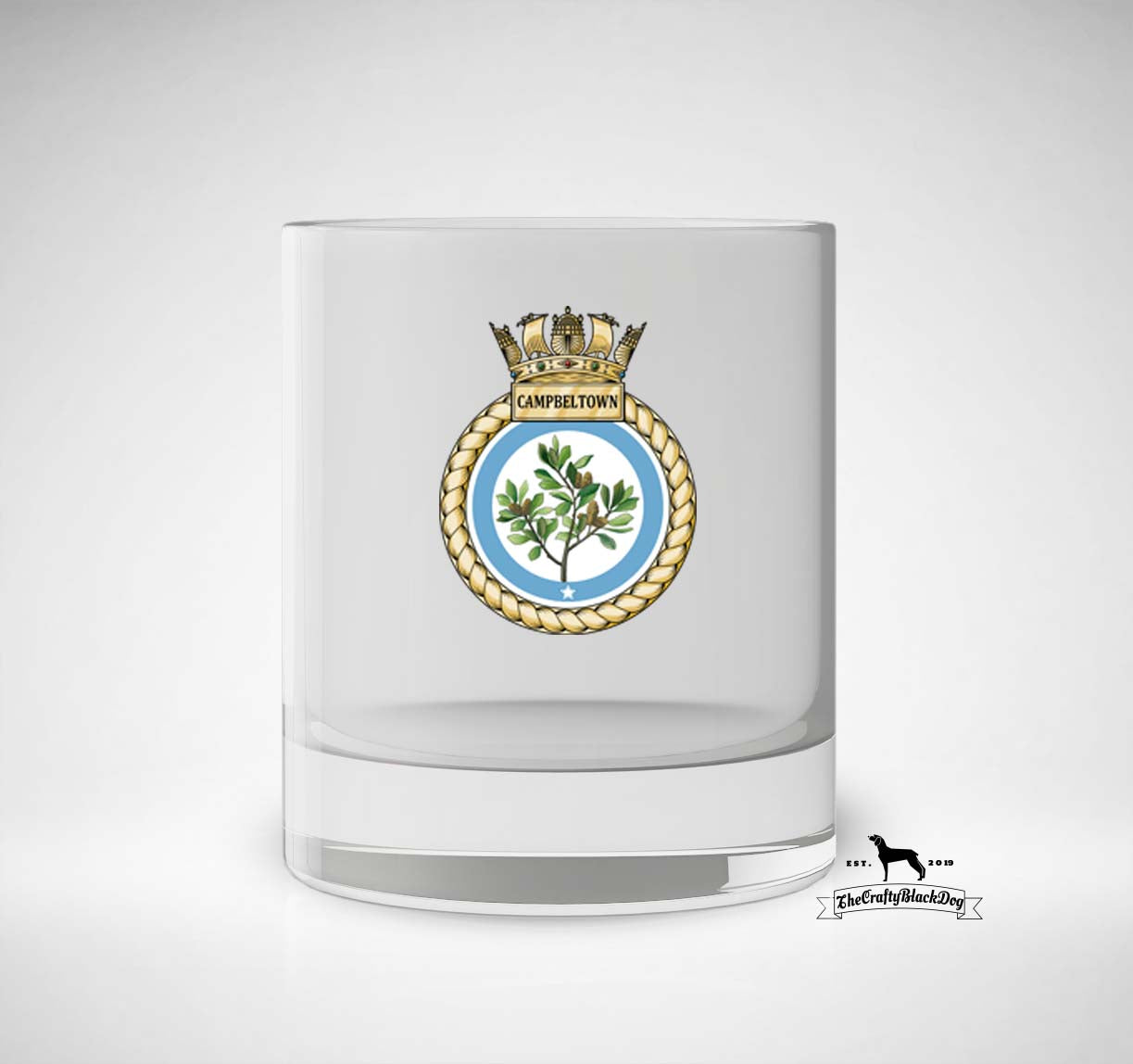 HMS Campbeltown - Whiskey/Spirit Glass