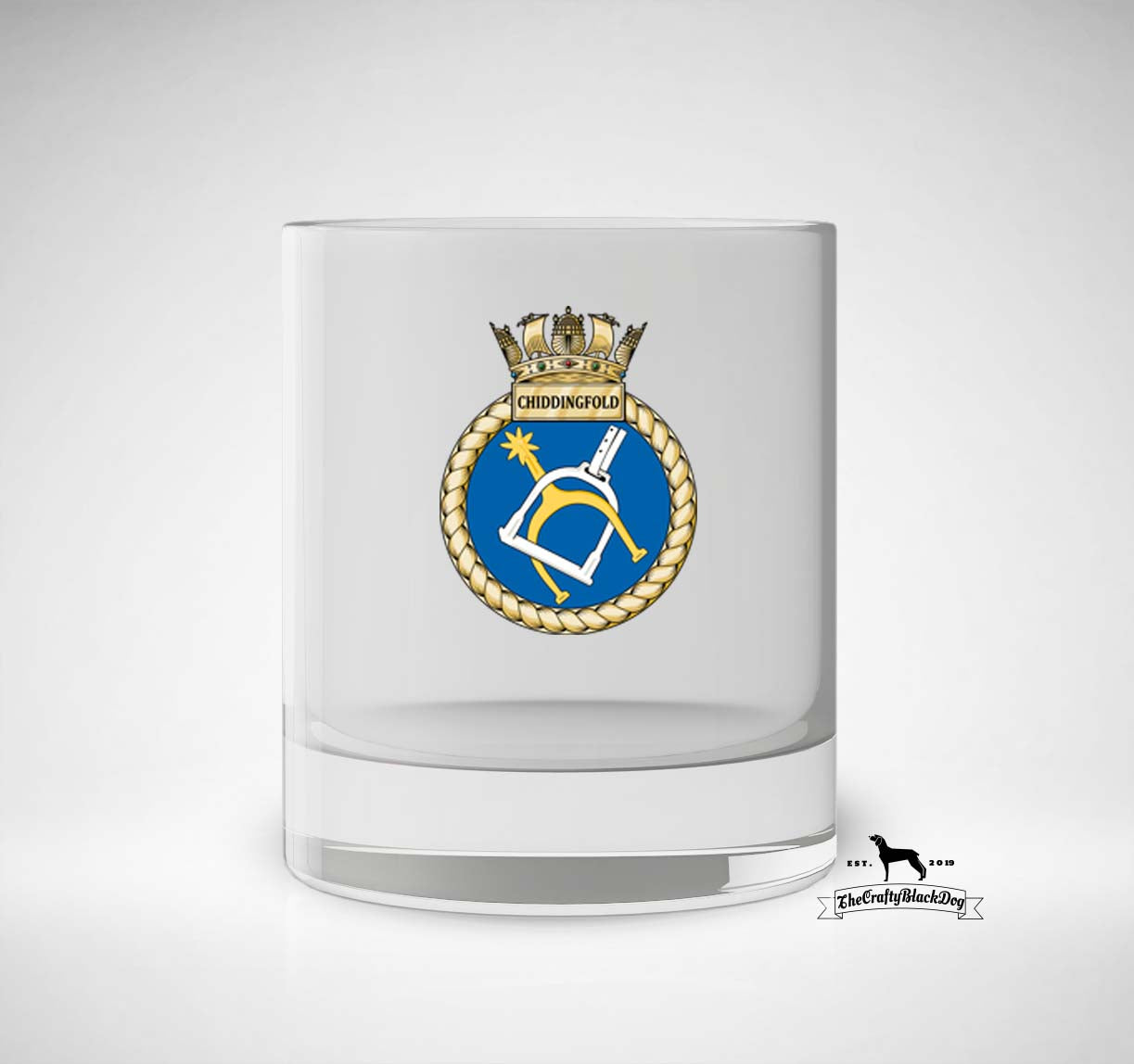 HMS Chiddingfold - Whiskey/Spirit Glass
