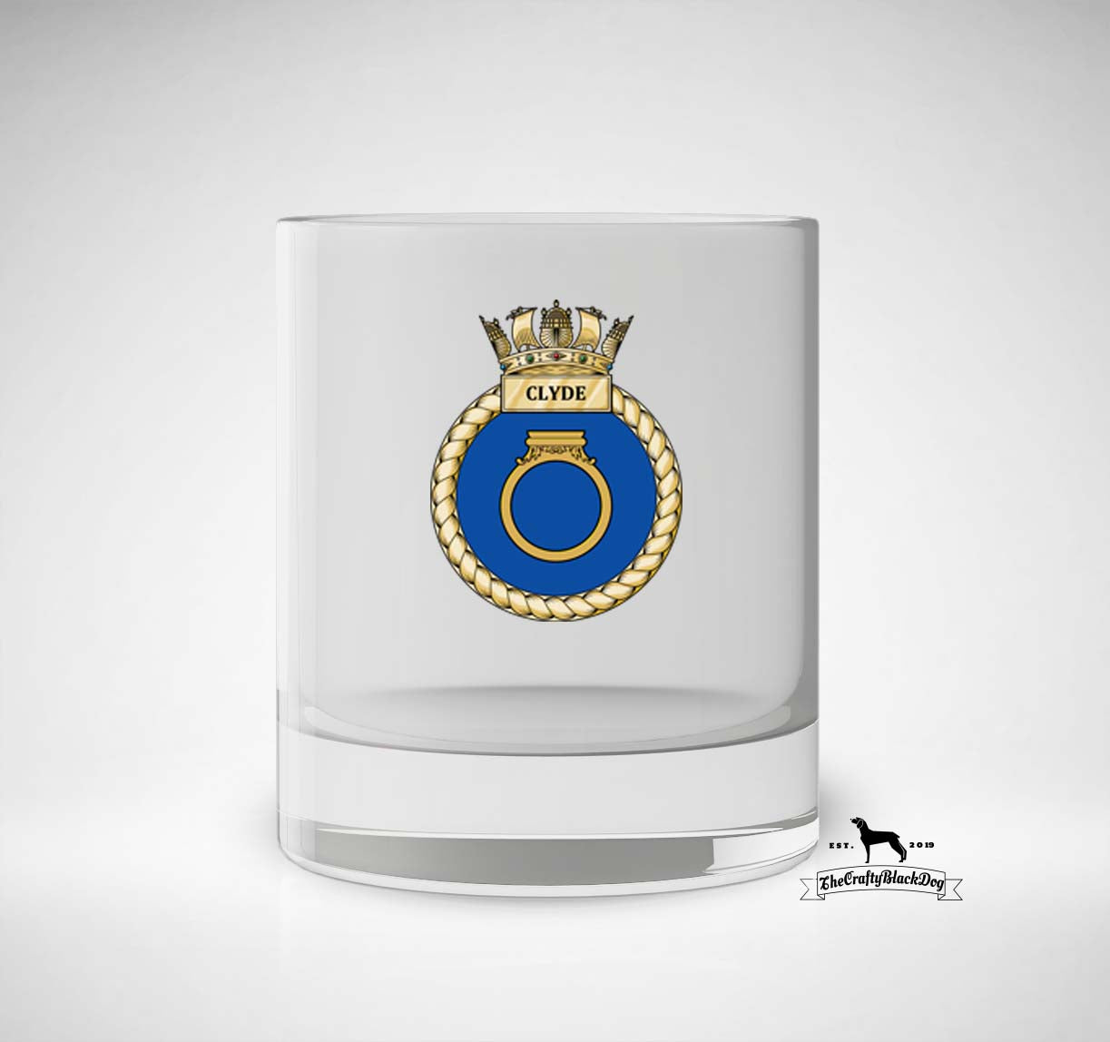 HMS Clyde - Whiskey/Spirit Glass
