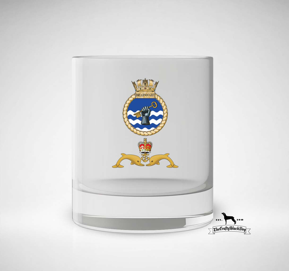 HMS Dreadnought - Whiskey/Spirit Glass