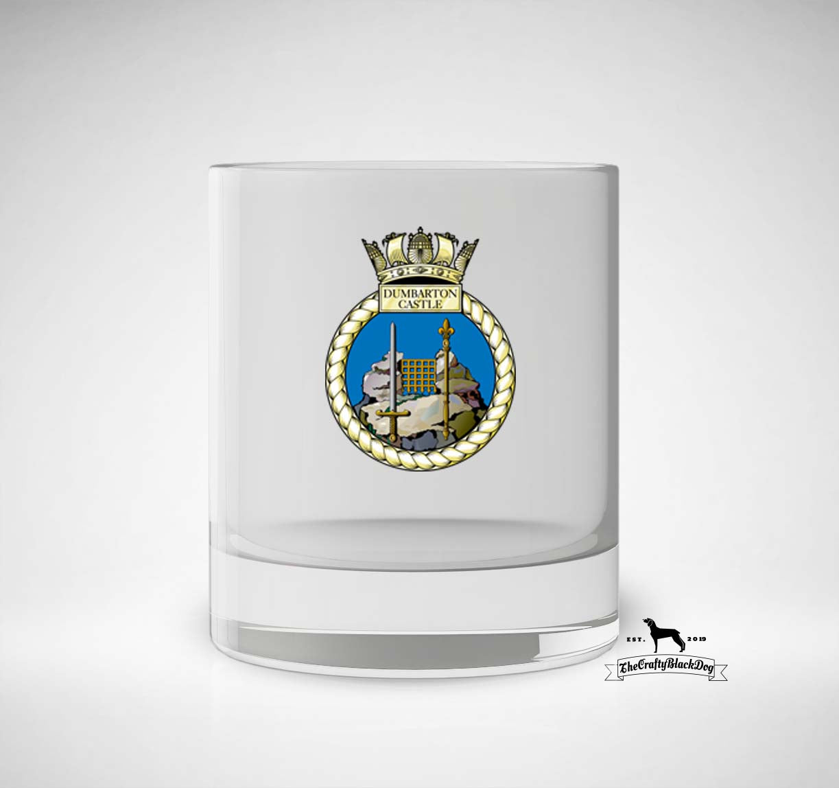 HMS Dumbarton Castle - Whiskey/Spirit Glass