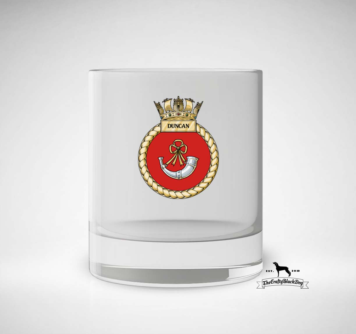 HMS Duncan - Whiskey/Spirit Glass