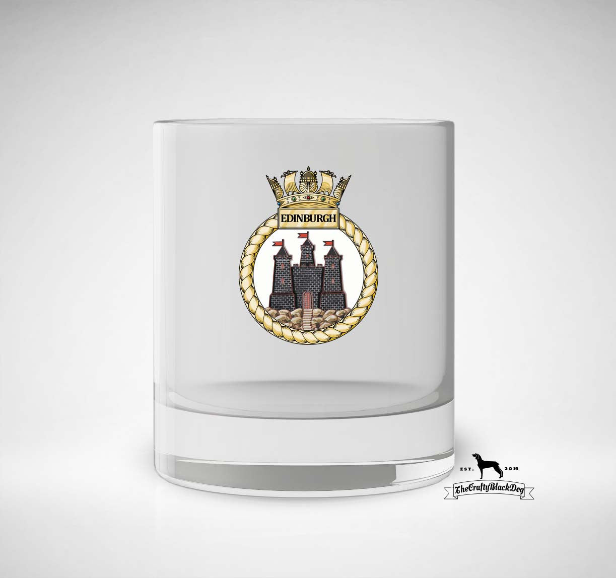 HMS Edinburgh - Whiskey/Spirit Glass