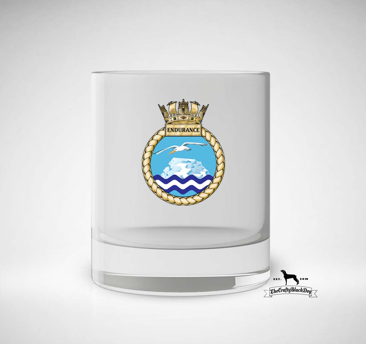 HMS Endurance - Whiskey/Spirit Glass