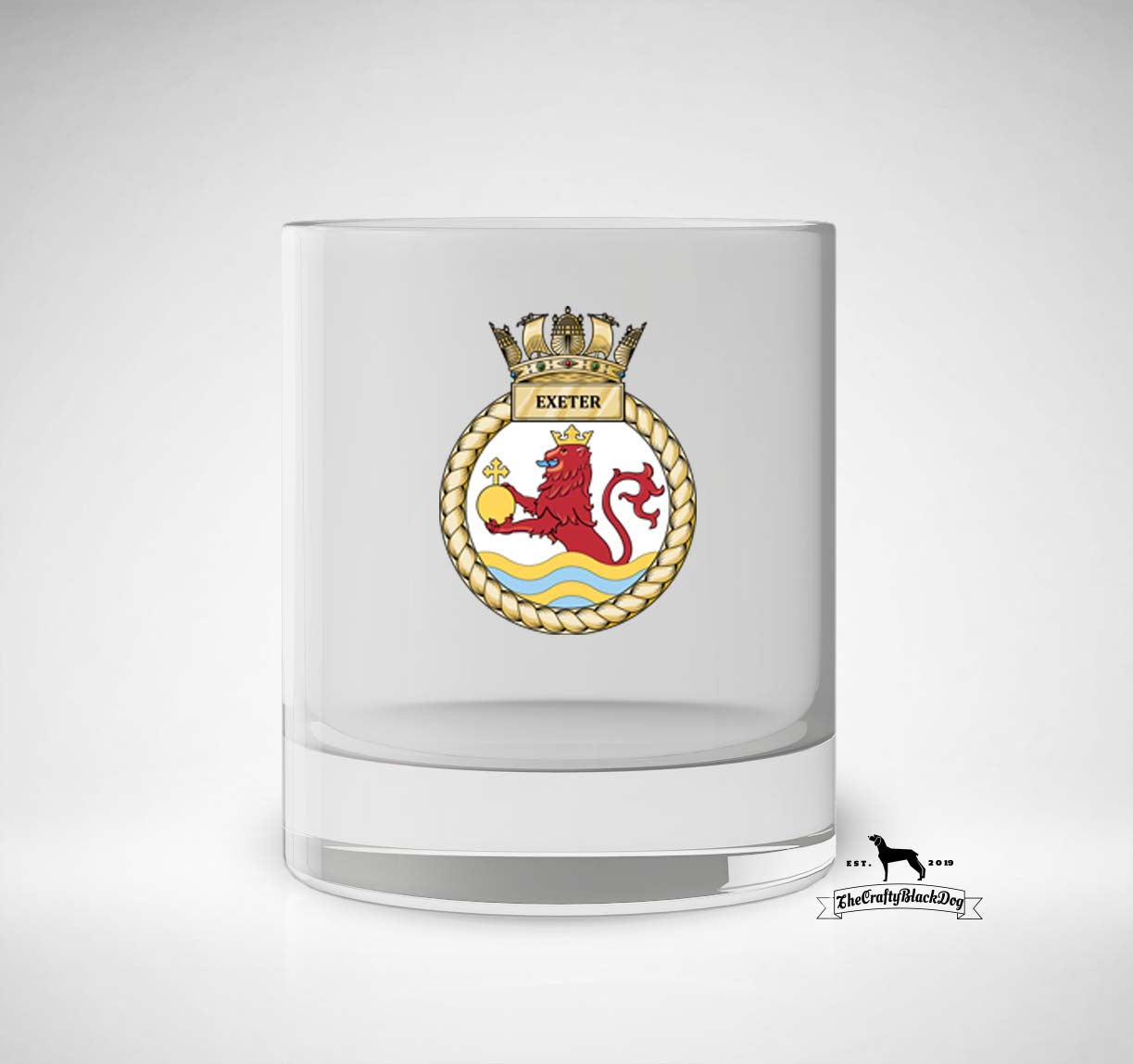 HMS Exeter - Whiskey/Spirit Glass