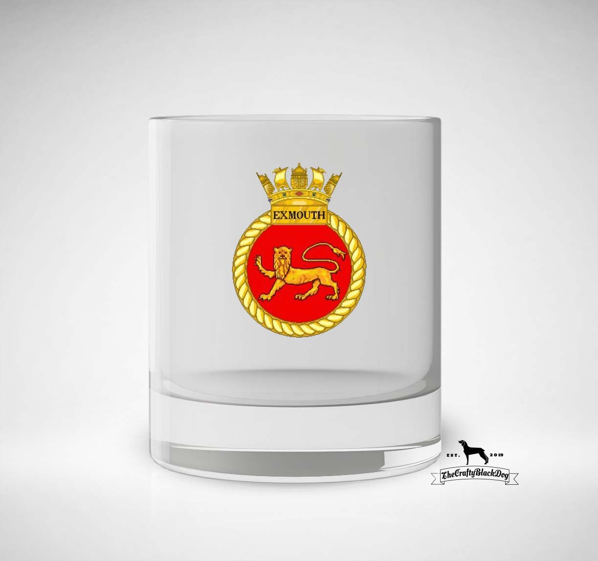 HMS Exmouth - Whiskey/Spirit Glass