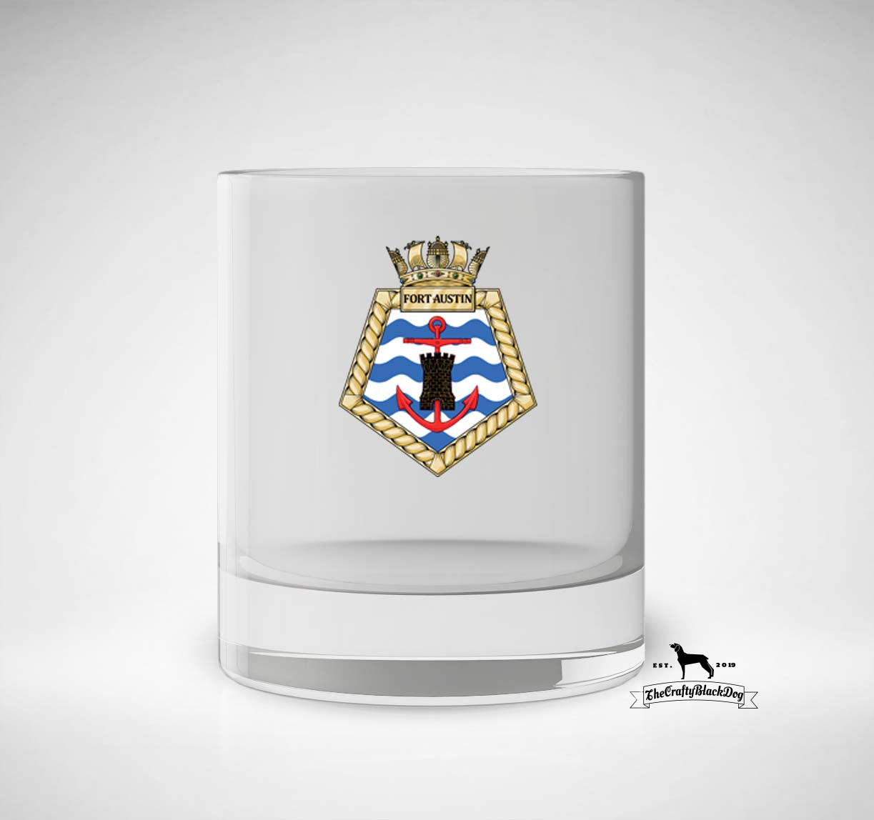 RFA Fort Austin - Whiskey/Spirit Glass