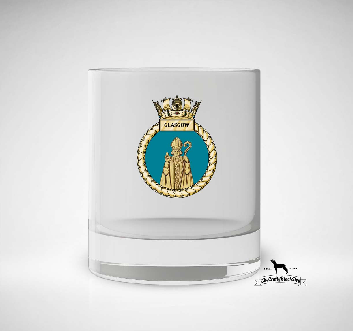 HMS Glasgow - Whiskey/Spirit Glass