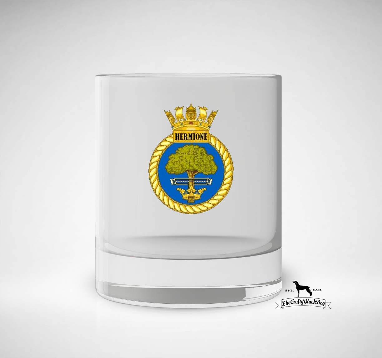 HMS Hermione - Whiskey/Spirit Glass