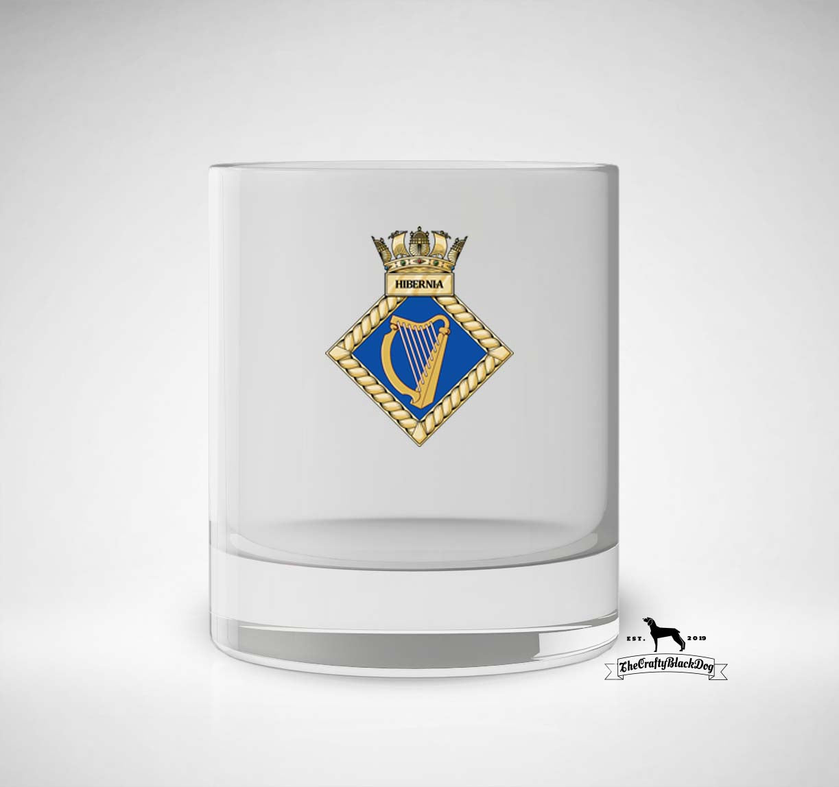 HMS Hibernia - Whiskey/Spirit Glass