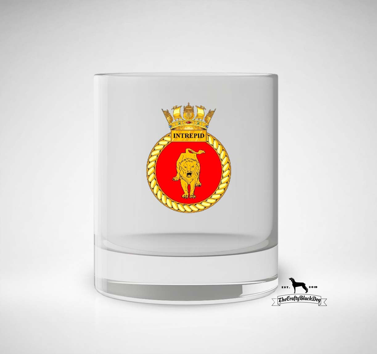HMS Intrepid - Whiskey/Spirit Glass