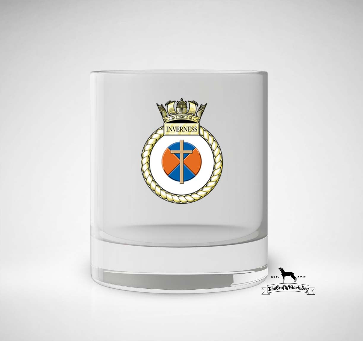 HMS Inverness - Whiskey/Spirit Glass