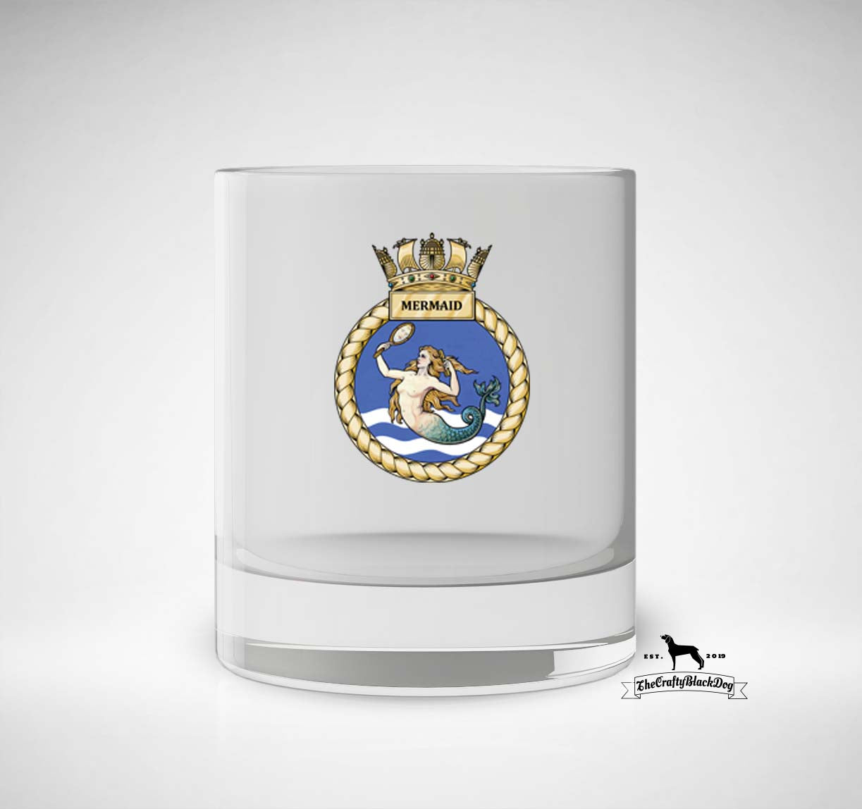 HMS Mermaid - Whiskey/Spirit Glass