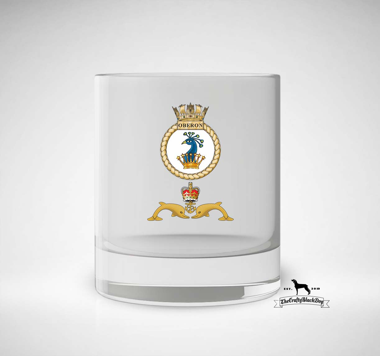 HMS Oberon - Whiskey/Spirit Glass