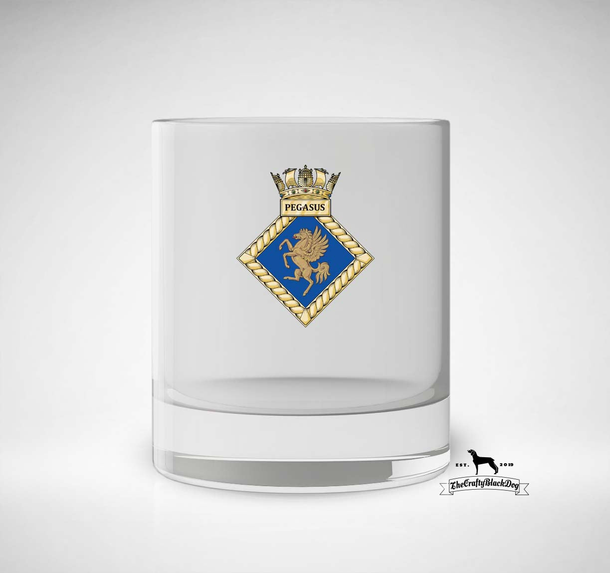 HMS Pegasus - Whiskey/Spirit Glass