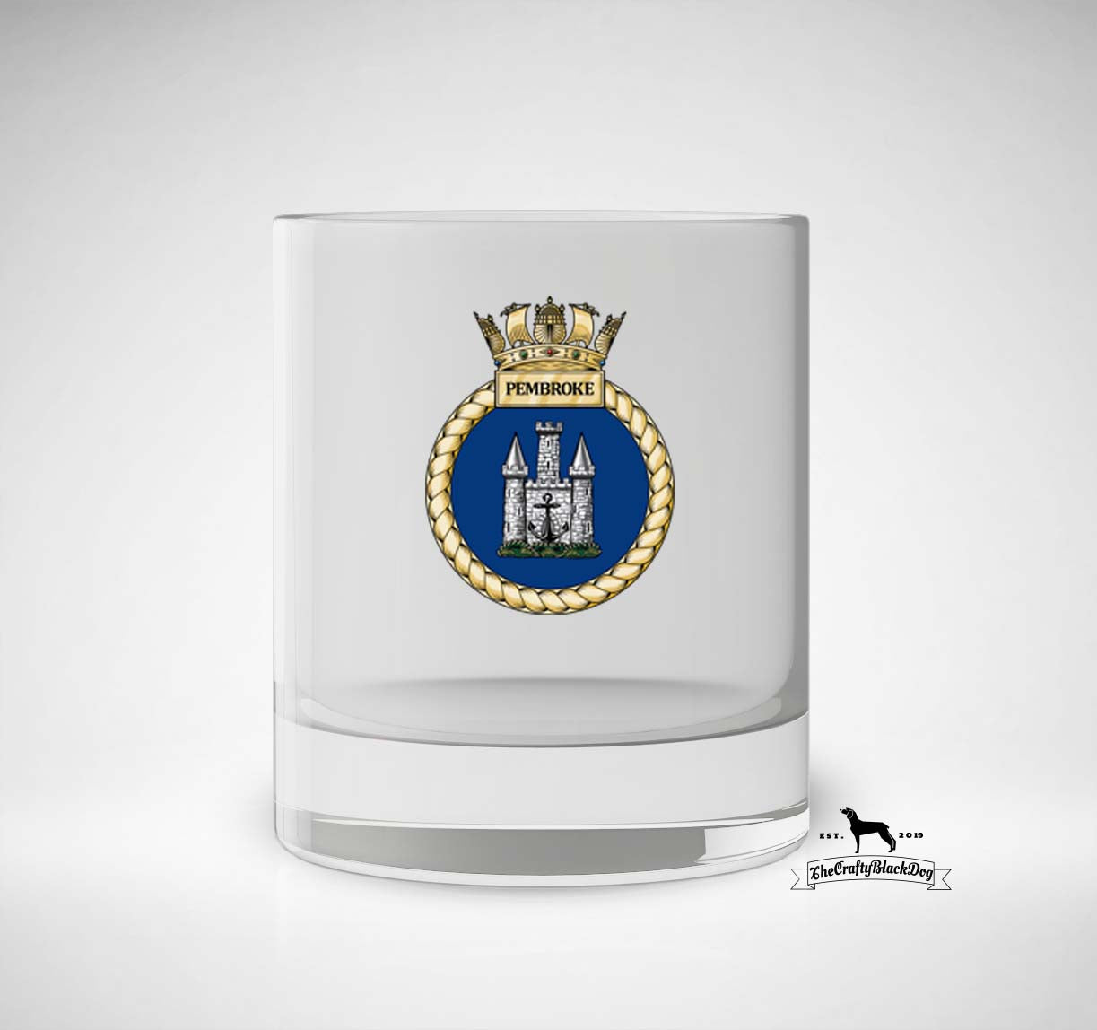 HMS Pembroke - Whiskey/Spirit Glass