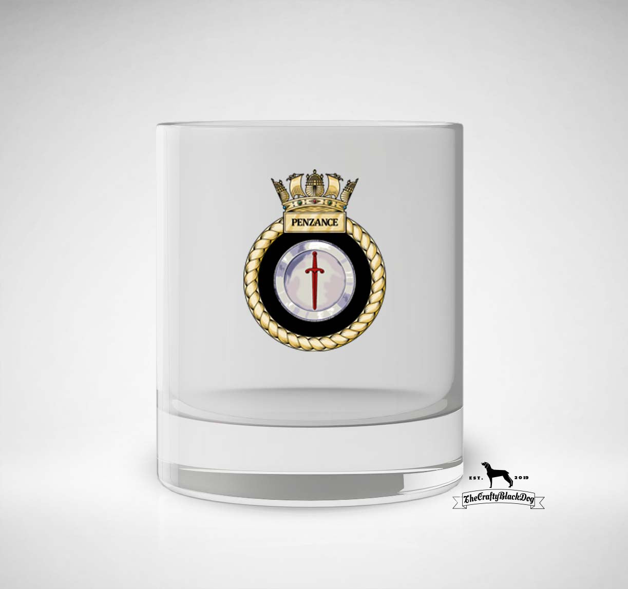 HMS Penzance - Whiskey/Spirit Glass
