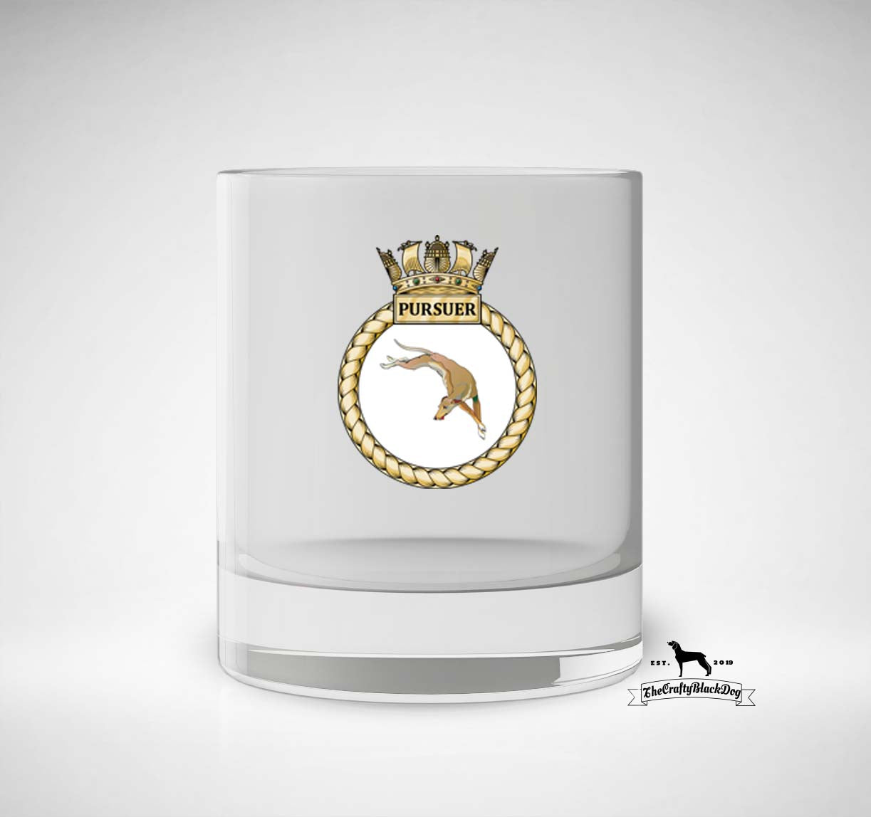 HMS Pursuer - Whiskey/Spirit Glass