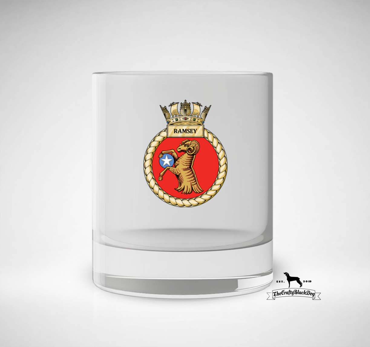 HMS Ramsey - Whiskey/Spirit Glass