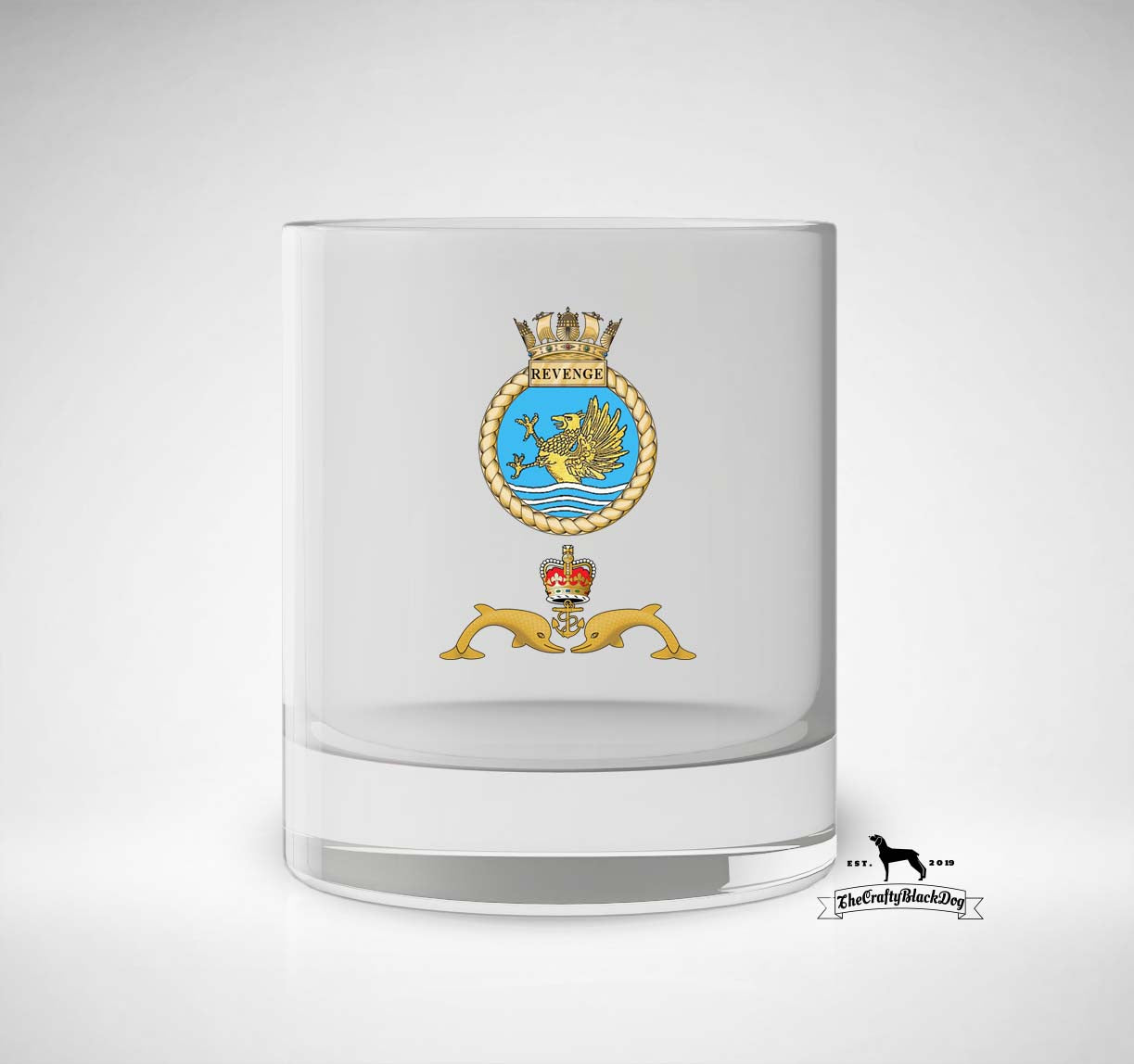HMS Revenge - Whiskey/Spirit Glass