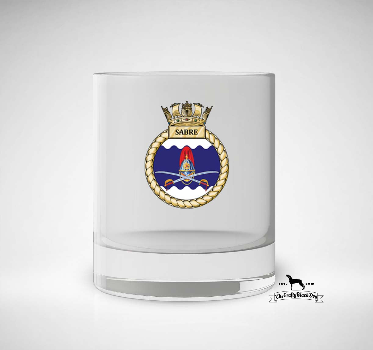 HMS Sabre - Whiskey/Spirit Glass