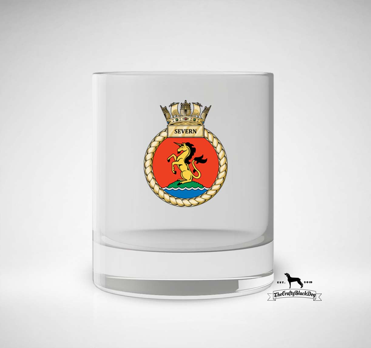 HMS Severn - Whiskey/Spirit Glass