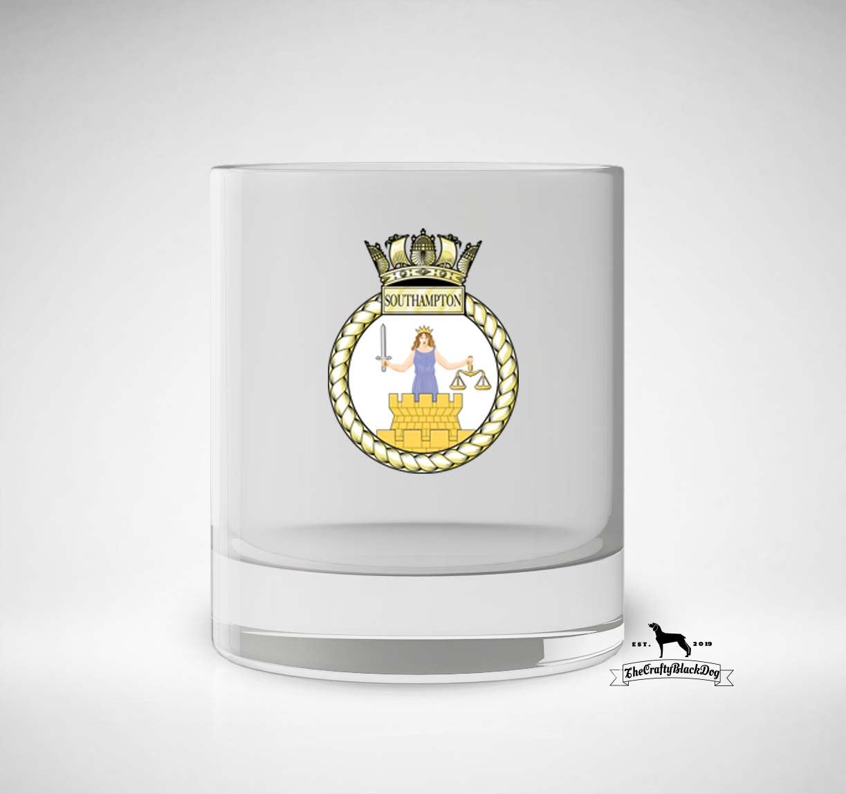 HMS Southampton - Whiskey/Spirit Glass