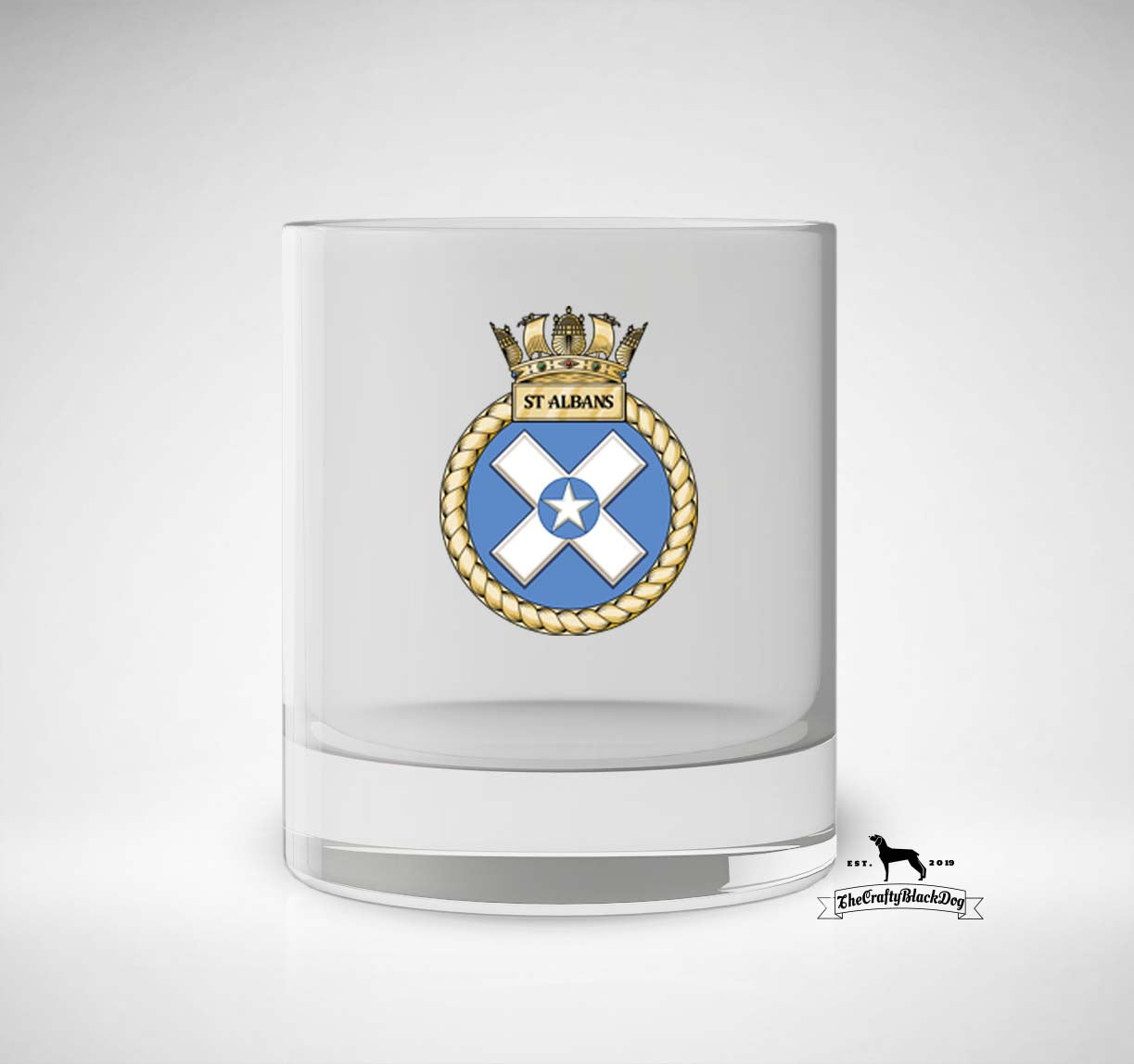 HMS St Albans - Whiskey/Spirit Glass