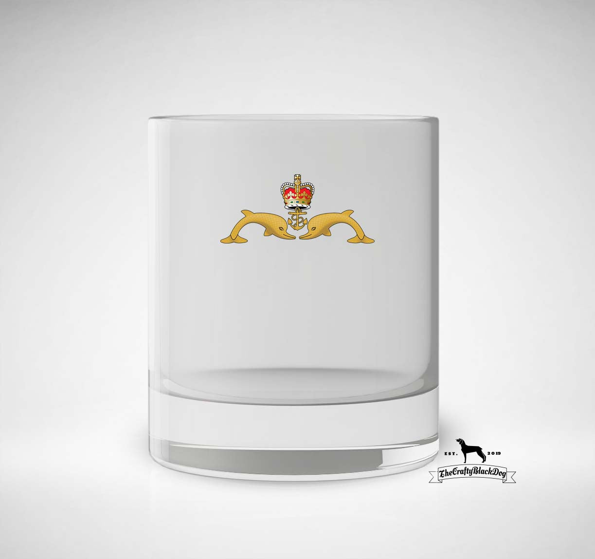 Submariner Dolphins - Whiskey/Spirit Glass