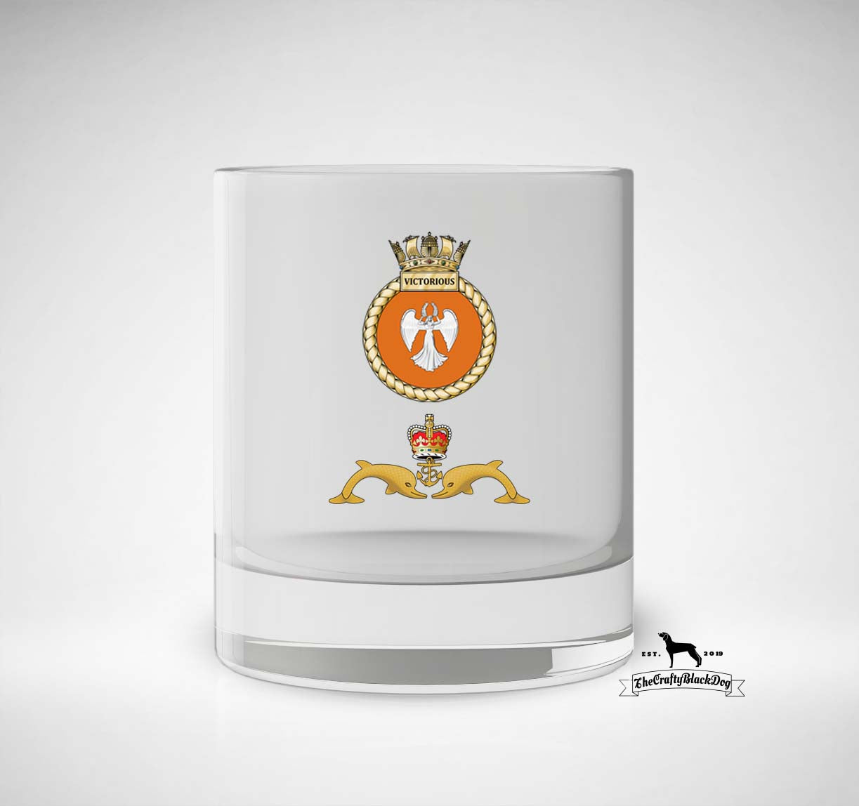 HMS Victorious - Whiskey/Spirit Glass
