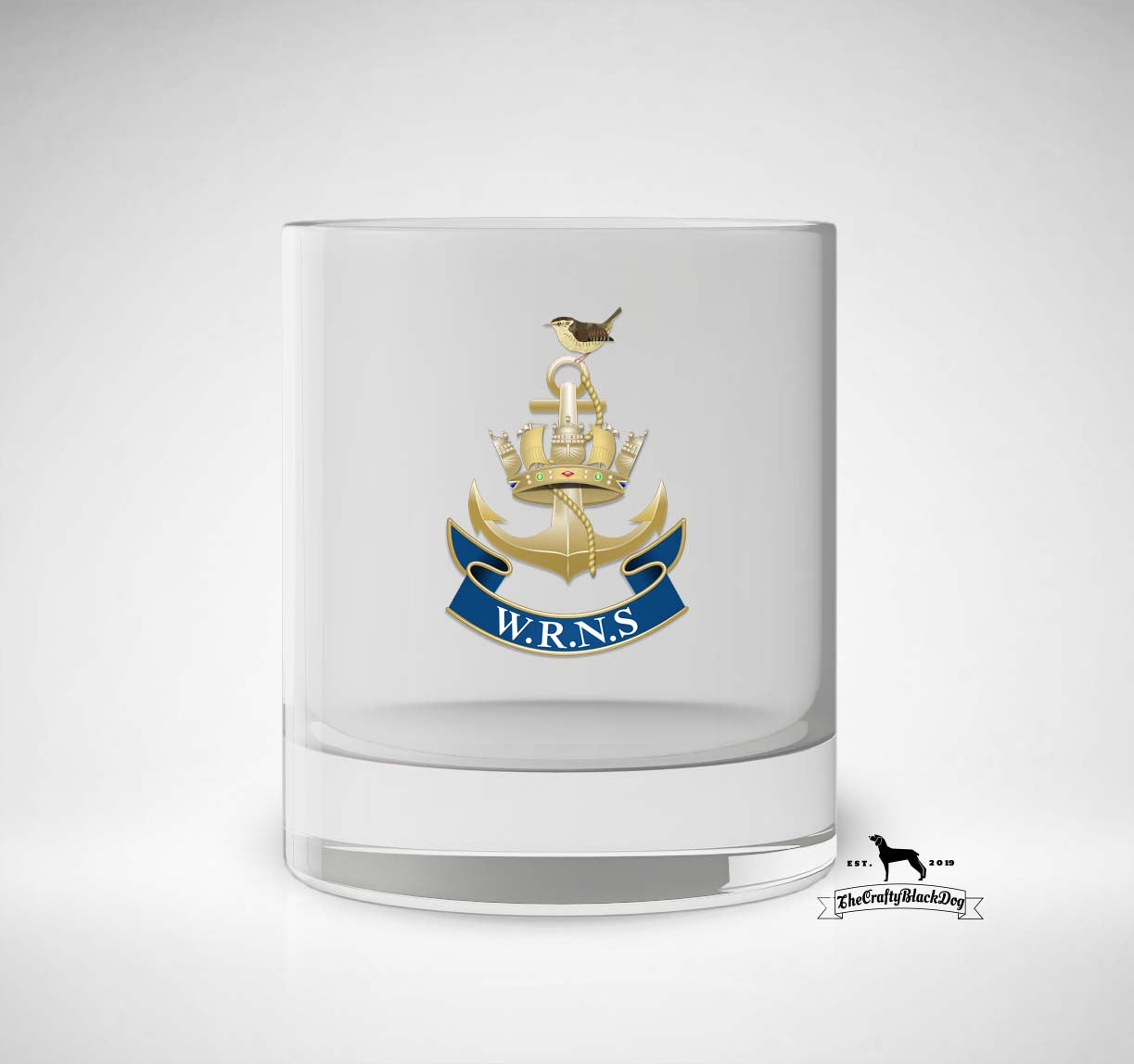 Women's Royal Naval Service - Whiskey/Spirit Glass