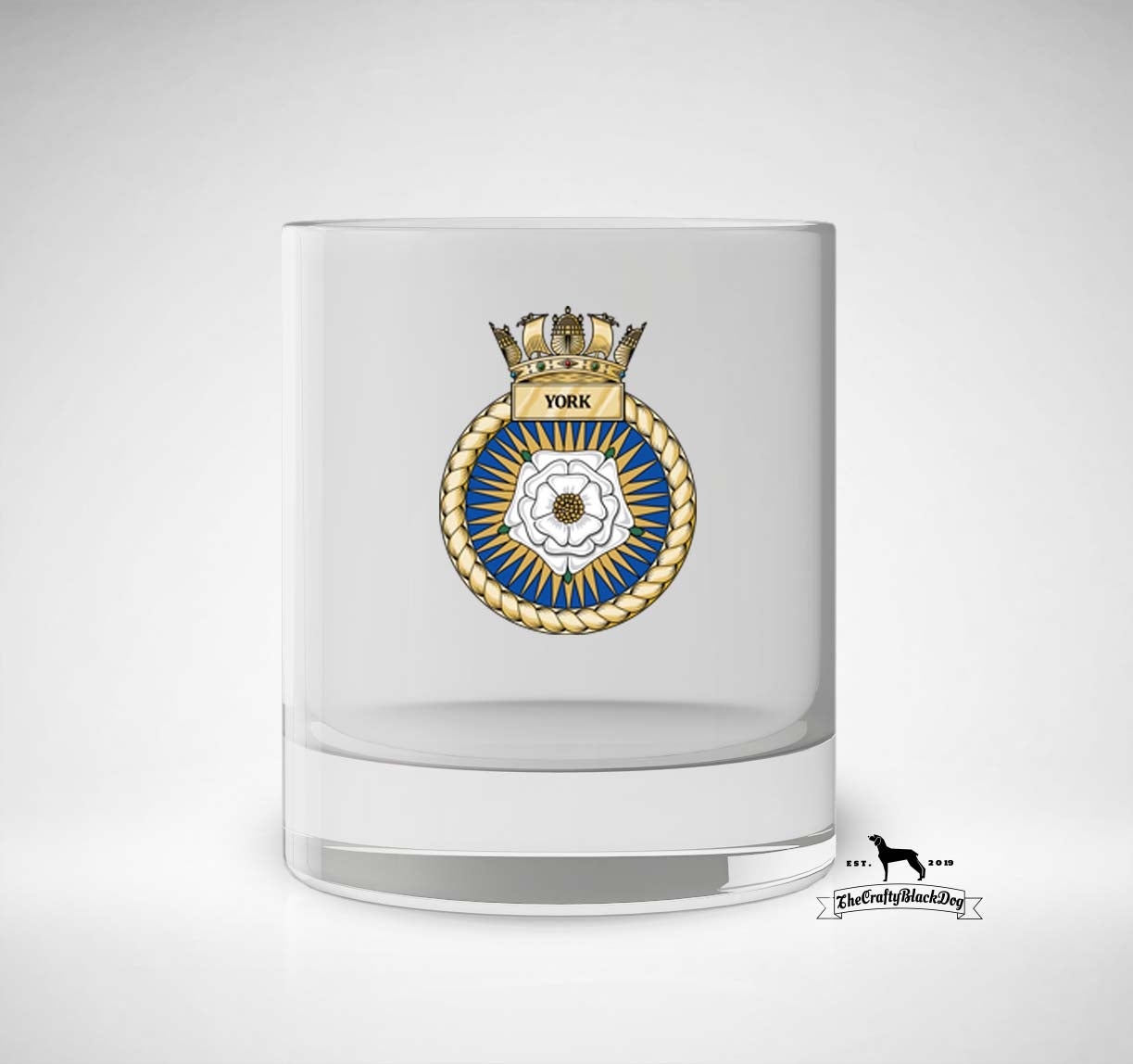 HMS York - Whiskey/Spirit Glass