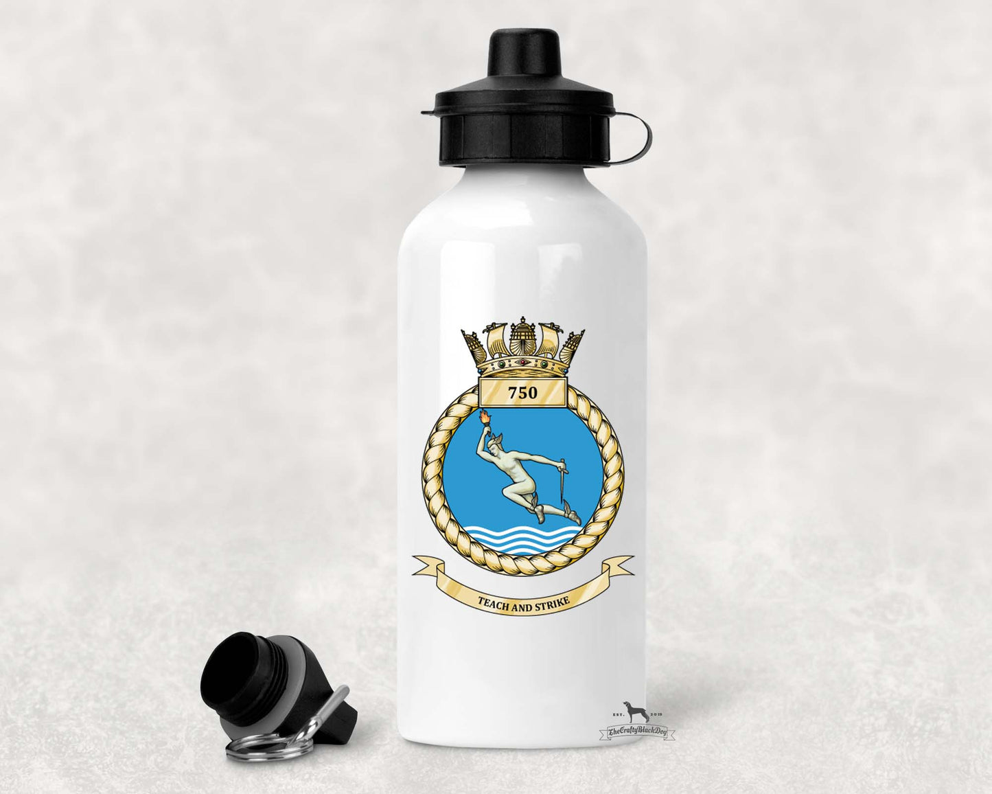 750 Naval Air Squadron - ALUMINIUM WATER BOTTLE