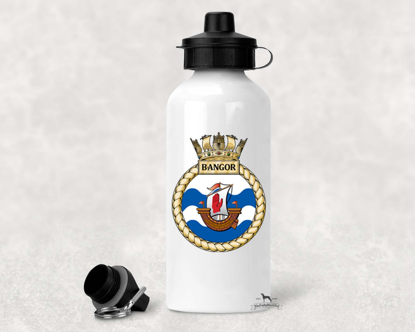 HMS Bangor - ALUMINIUM WATER BOTTLE