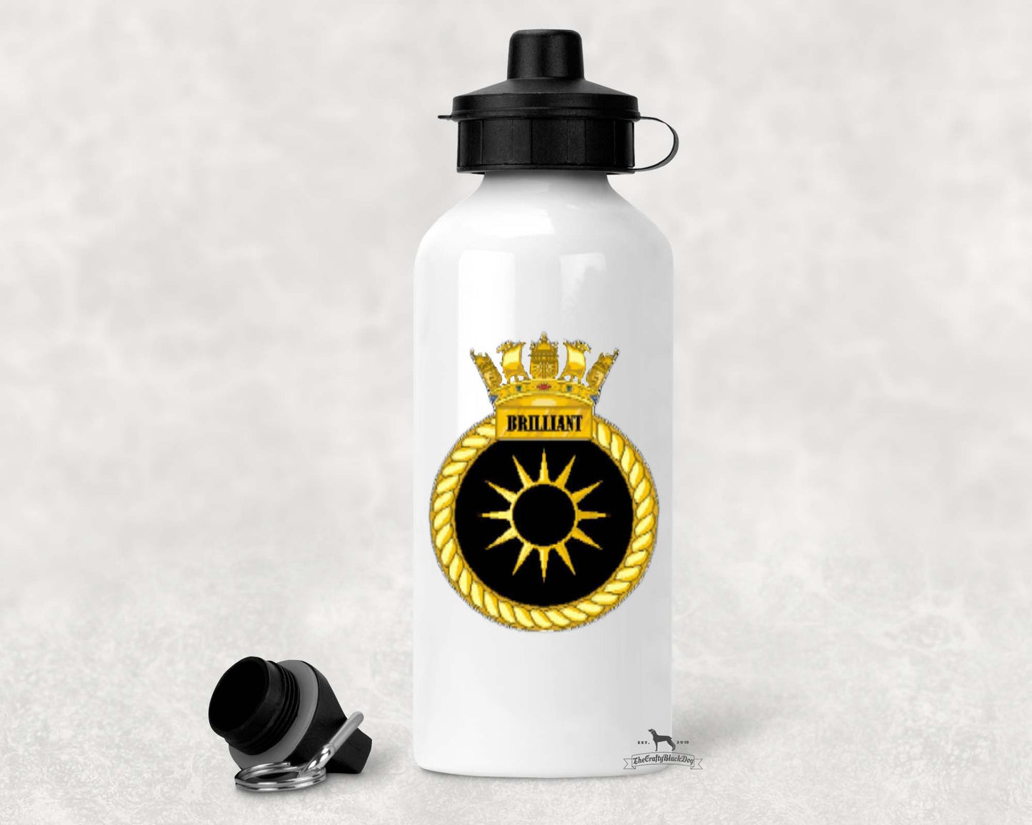 HMS Brilliant - ALUMINIUM WATER BOTTLE